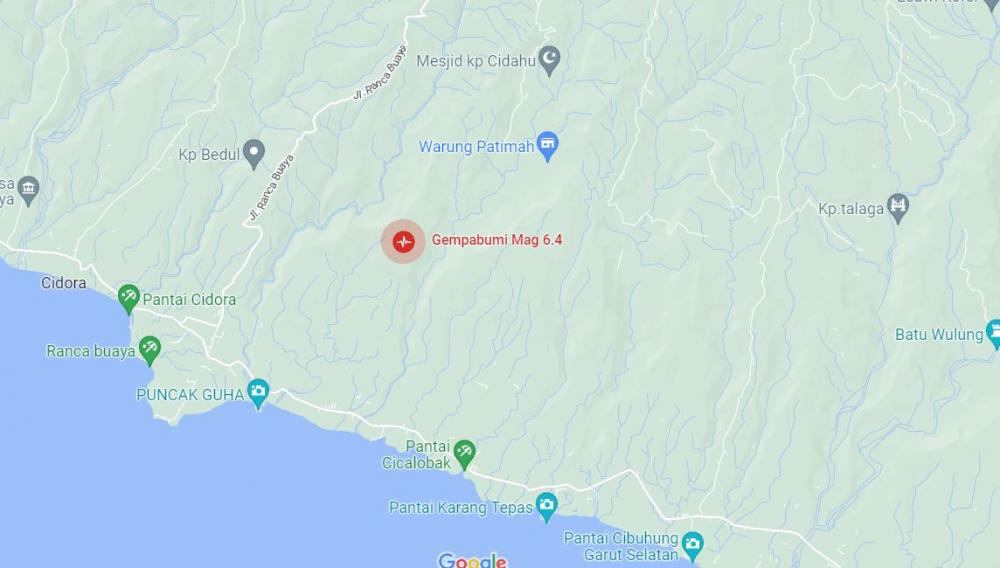 1 Rumah dan 1 Sekolah Rusak di Garut Selatan Imbas Gempa 6.4 Sore Tadi