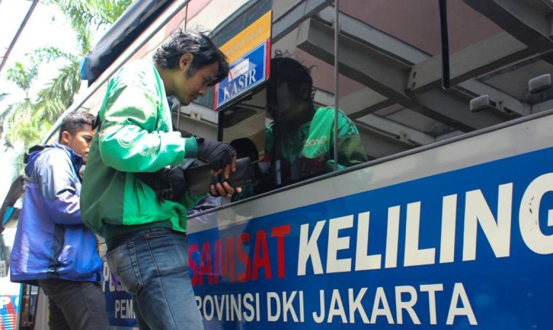 Pembayaran Pajak Kendaraan Bermotor, Samsat Keliling Di 14 Wilayah.